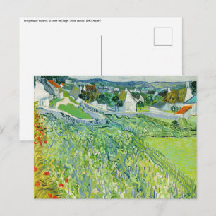 Vincent van Gogh - Vineyards bij Auvers Briefkaart