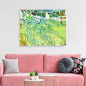 Vincent van Gogh - Vineyards bij Auvers Canvas Afdruk (Insitu (Woonkamer))