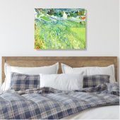 Vincent van Gogh - Vineyards bij Auvers Canvas Afdruk (Insitu (Slaapkamer))