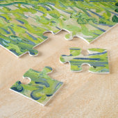 Vincent van Gogh - Vineyards bij Auvers Legpuzzel (Zijkant)
