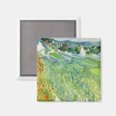 Vincent van Gogh - Vineyards bij Auvers Magneet (Voorkant / Achterkant)
