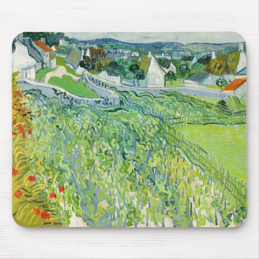 Vincent van Gogh - Vineyards bij Auvers Muismat (Voorkant)