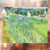 Vincent van Gogh - Vineyards bij Auvers Raamsticker (Vel 2)
