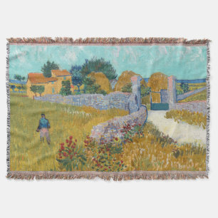Vincent Van Gogh Vintage Farmhouse in Provence Deken