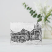Vincent van Gogh | Visdroogschuur, Scheveningen Briefkaart (Staand voorkant)