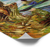 Vincent Van Gogh, Vissen in de Lente Poster (Hoek)