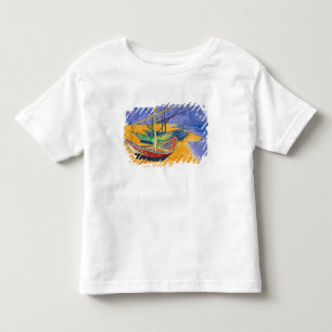 Vincent van Gogh   Vissende boten op de strand Kinder Shirts