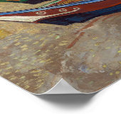 Vincent van Gogh - Vissersboten op het Strand Poster (Hoek)