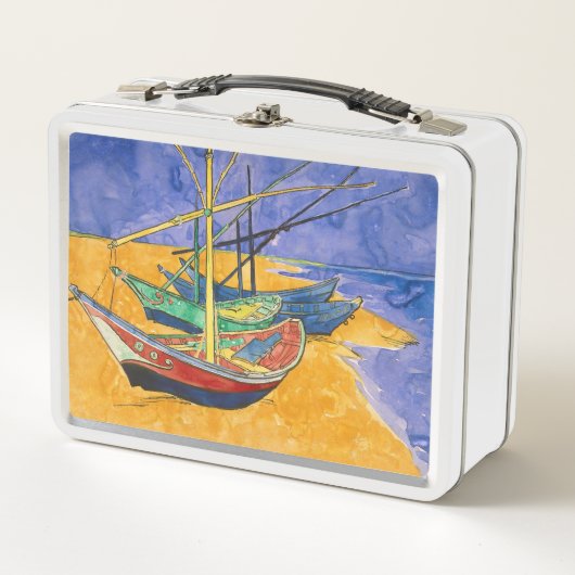 Vincent van Gogh - Vist Boats op het strand (Voorkant)