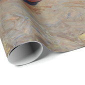 Vincent van Gogh - Vist Boats op het strand Cadeaupapier (Rol Hoek)