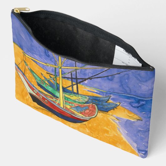 Vincent van Gogh - Vist Boats op het strand Etui (Open)