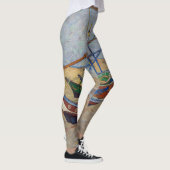 Vincent van Gogh - Vist Boats op het strand Leggings (Rechts)