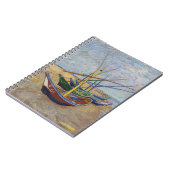 Vincent van Gogh - Vist Boats op het strand Notitieboek (Linkerzijde)