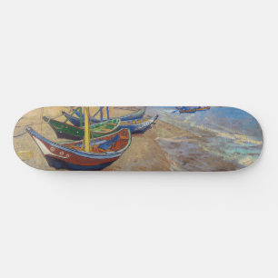 Vincent van Gogh - Vist Boats op het strand Persoonlijk Skateboard