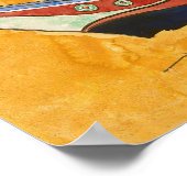 Vincent van Gogh - Vist Boats op het strand Poster (Hoek)