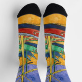 Vincent van Gogh - Vist Boats op het strand Sokken (Top)