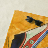 Vincent van Gogh - Vist Boats op het strand Strandlaken (In situ)