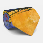 Vincent van Gogh - Vist Boats op het strand Stropdas (Opgerold)