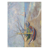 Vincent van Gogh - Vist Boats op het strand Tafelkleed (Voorkant)