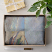 Vincent van Gogh - Vist Boats op het strand Tissuepapier (Geschenk)