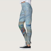Vincent Van Gogh - Vist boten op het strand Leggings (Links)