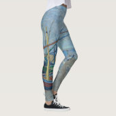 Vincent Van Gogh - Vist boten op het strand Leggings (Rechts)