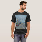 Vincent Van Gogh - Vist boten op het strand T-shirt (Voorkant volledig)