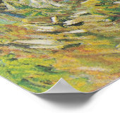 Vincent van Gogh Vist in de lente, de Pont Poster (Hoek)