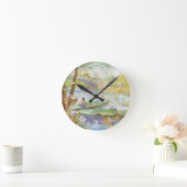 Vincent van Gogh Vist in het voorjaar, Pont de Cli Ronde Klok (Huis)