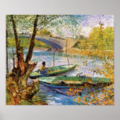 Vincent van Gogh Vist in Spring Fine Art Poster (Voorkant)