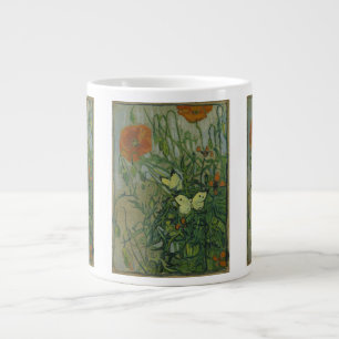 Vincent van Gogh - Vlinders en klaprozen Grote Koffiekop