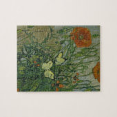 Vincent van Gogh - Vlinders en klaprozen Legpuzzel (Horizontaal)