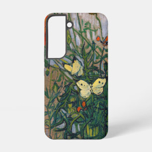 Vincent van Gogh - Vlinders en Klaprozen Samsung Galaxy Hoesje