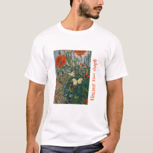 Vincent van Gogh - Vlinders en Klaprozen T-shirt