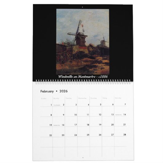 Vincent Van Gogh Volume 3 Kalender (Feb 2026)