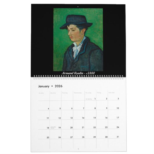 Vincent Van Gogh Volume 3 Kalender (Jan 2026)