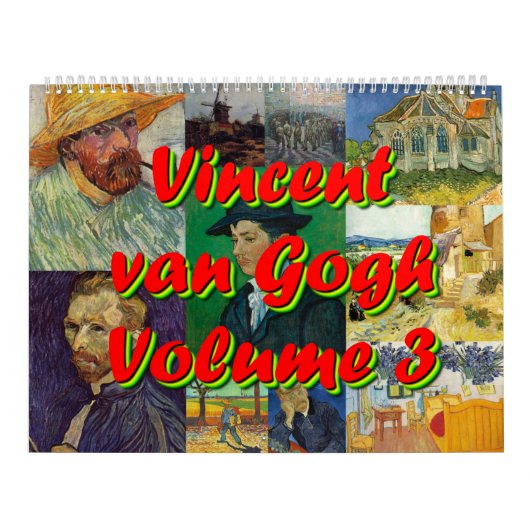 Vincent Van Gogh Volume 3 Kalender (Hoes)