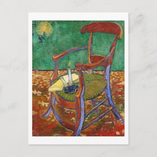 Vincent van Gogh, voorzitter van Gauguin Briefkaart (Voorkant)