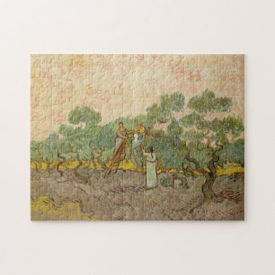 Vincent van Gogh - Vrouwen die olijven plukken Legpuzzel