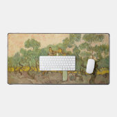 Vincent van Gogh - Vrouwen die Olijven schoppen Bureaumat (Keyboard & Muis)