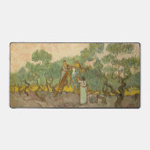 Vincent van Gogh - Vrouwen die Olijven schoppen Bureaumat (Voorkant)