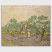 Vincent van Gogh - Vrouwen die Olijven schoppen Cadeaupapier (Vlak)