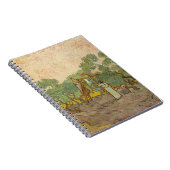 Vincent van Gogh - Vrouwen die Olijven schoppen Notitieboek (Rechterzijde)