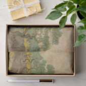 Vincent van Gogh - Vrouwen die Olijven schoppen Tissuepapier (Geschenk)