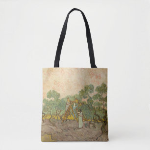 Vincent van Gogh - Vrouwen die Olijven schoppen Tote Bag