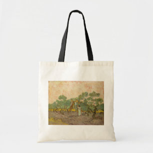 Vincent van Gogh - Vrouwen die Olijven schoppen Tote Bag