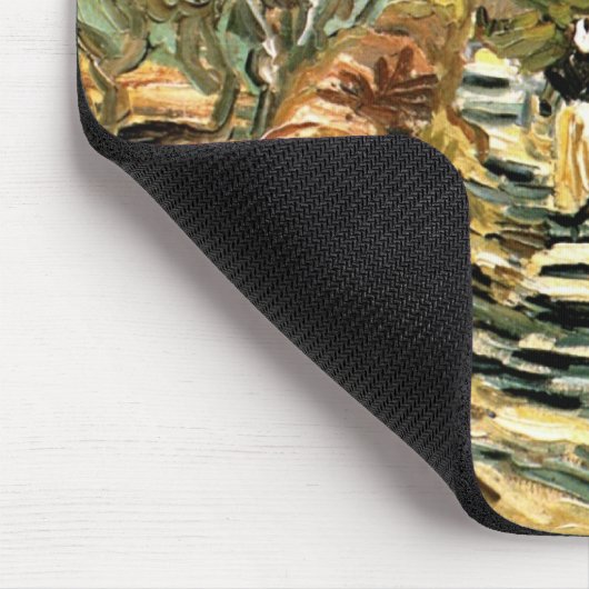 Vincent van Gogh Weg bij Saint-Remy, Vrouwelijke f Muismat (Hoek)