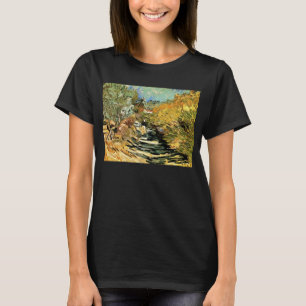 Vincent van Gogh Weg bij Saint-Remy, Vrouwfiguur T-shirt