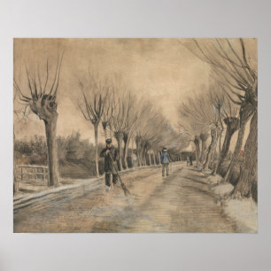 Vincent van Gogh - Weg in Etten Poster