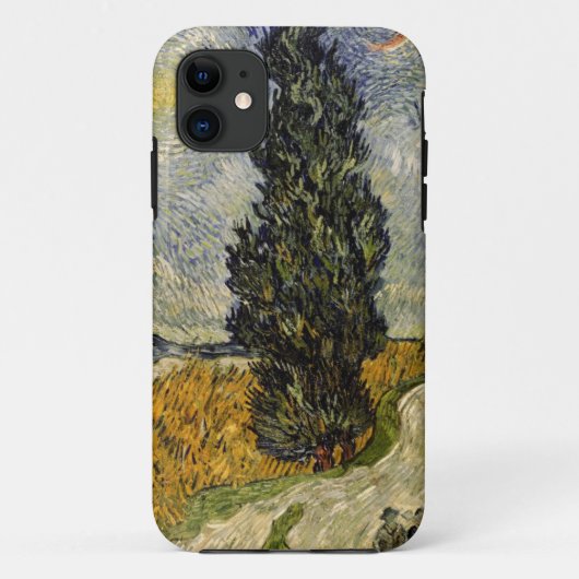 Vincent van Gogh | Weg met cipressen, 1890 Case-Mate iPhone Case (Achterkant)